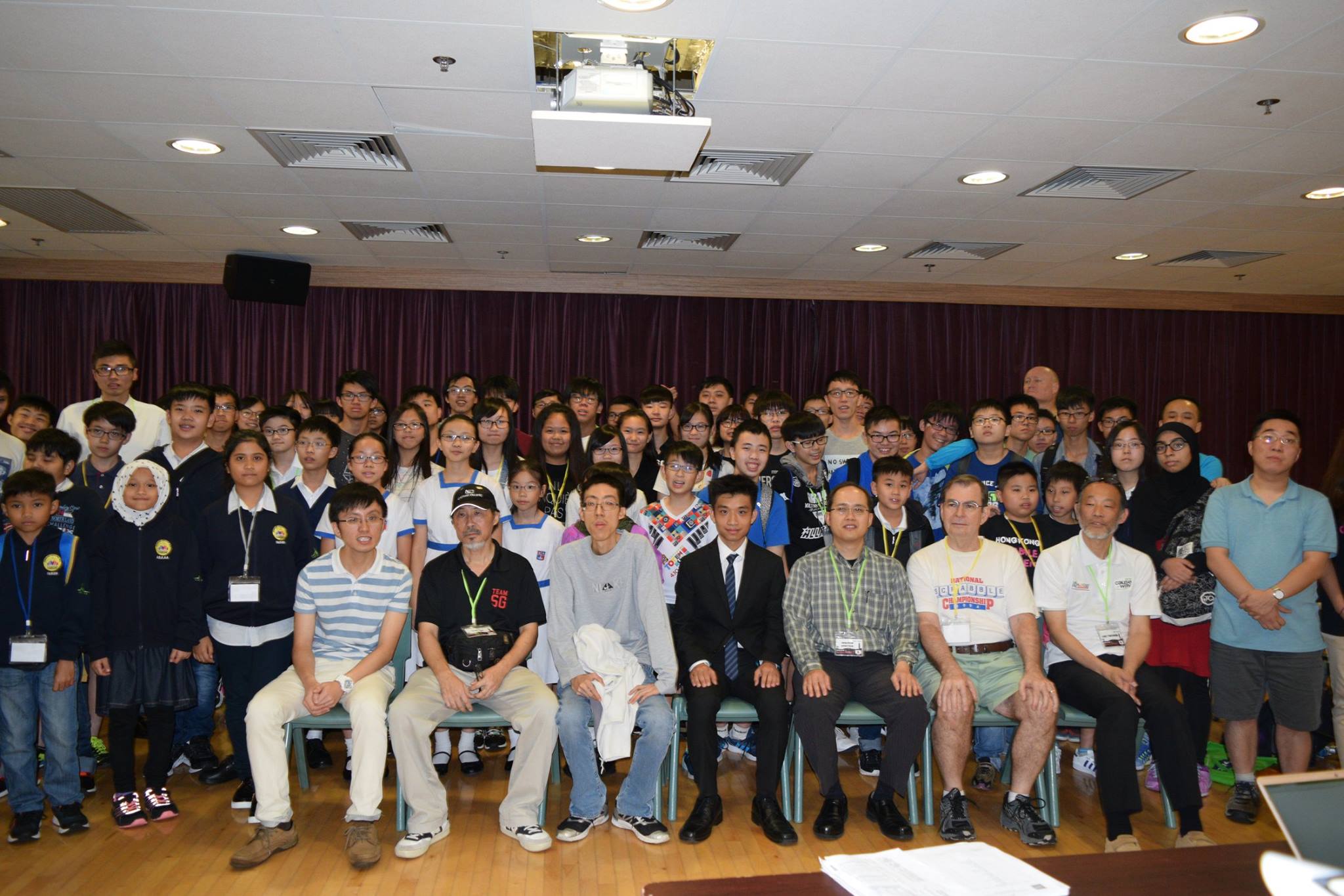 Group photo of Hong Kong Scrabble Challenge 2017  